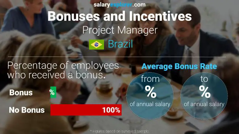 Annual Salary Bonus Rate Brazil Project Manager