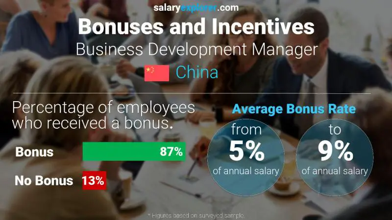Annual Salary Bonus Rate China Business Development Manager