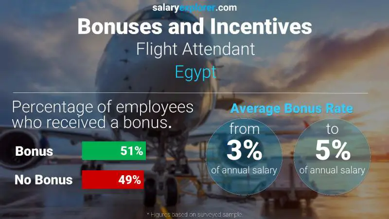 Annual Salary Bonus Rate Egypt Flight Attendant