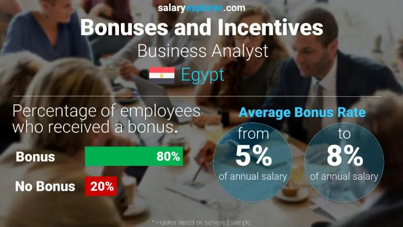 Annual Salary Bonus Rate Egypt Business Analyst