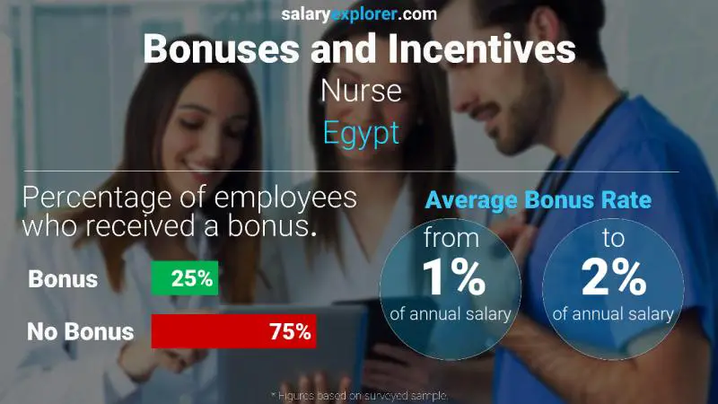 Annual Salary Bonus Rate Egypt Nurse