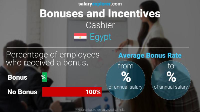Annual Salary Bonus Rate Egypt Cashier
