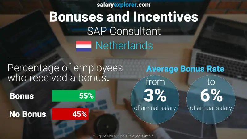 Annual Salary Bonus Rate Netherlands SAP Consultant
