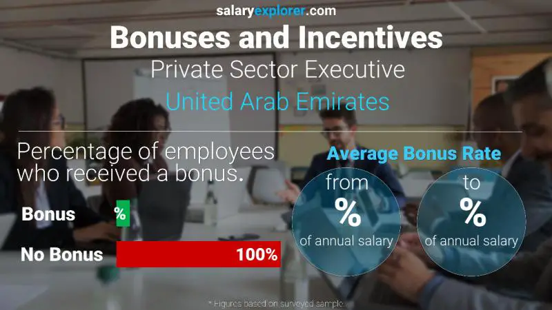 الحوافز و العلاوات الامارات العربية المتحدة Private Sector Executive