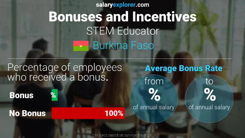 Annual Salary Bonus Rate Burkina Faso STEM Educator