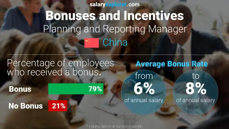 Annual Salary Bonus Rate China Planning and Reporting Manager