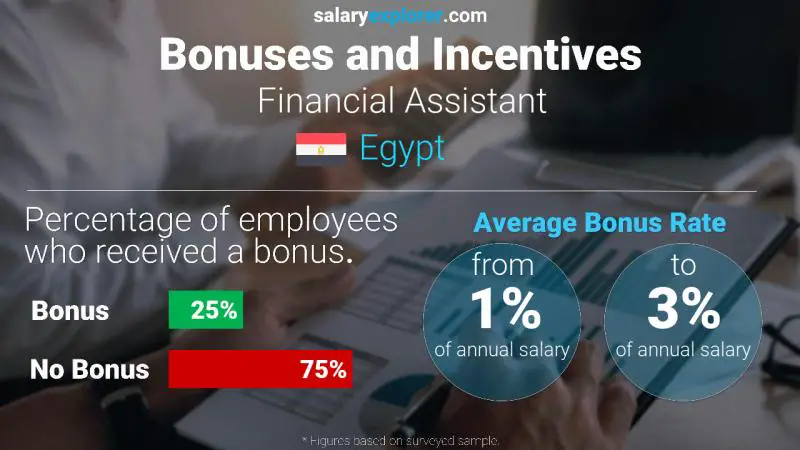 Annual Salary Bonus Rate Egypt Financial Assistant