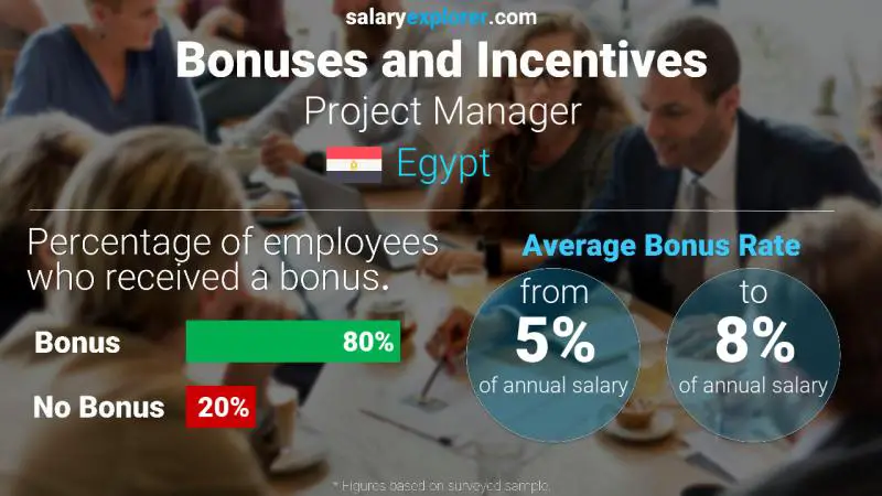 Annual Salary Bonus Rate Egypt Project Manager