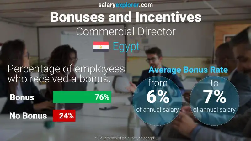 Annual Salary Bonus Rate Egypt Commercial Director