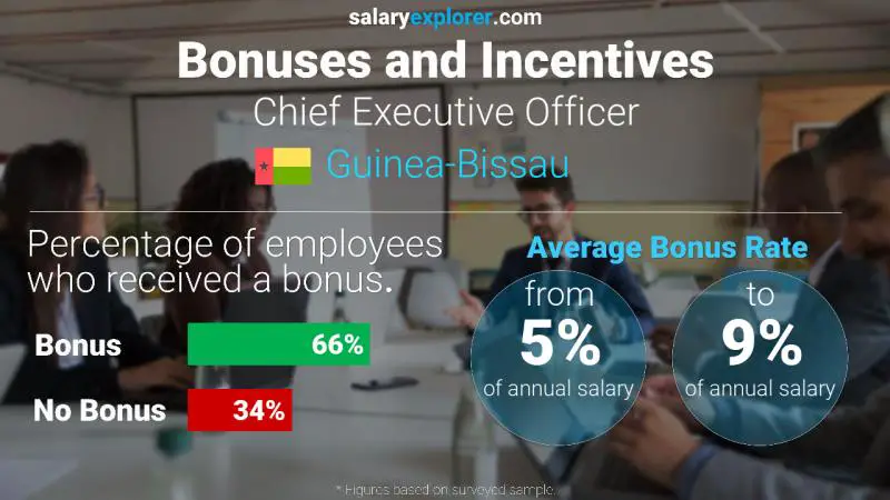 Annual Salary Bonus Rate Guinea-Bissau Chief Executive Officer