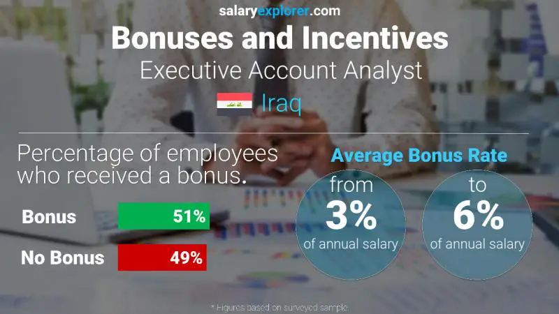 Annual Salary Bonus Rate Iraq Executive Account Analyst