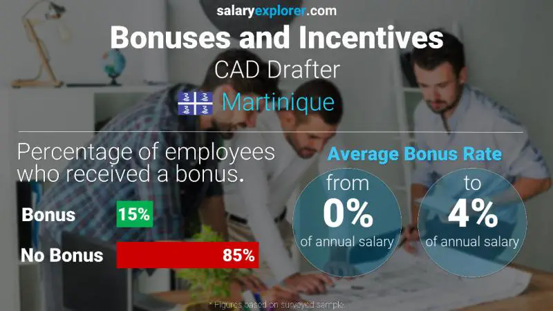 Annual Salary Bonus Rate Martinique CAD Drafter