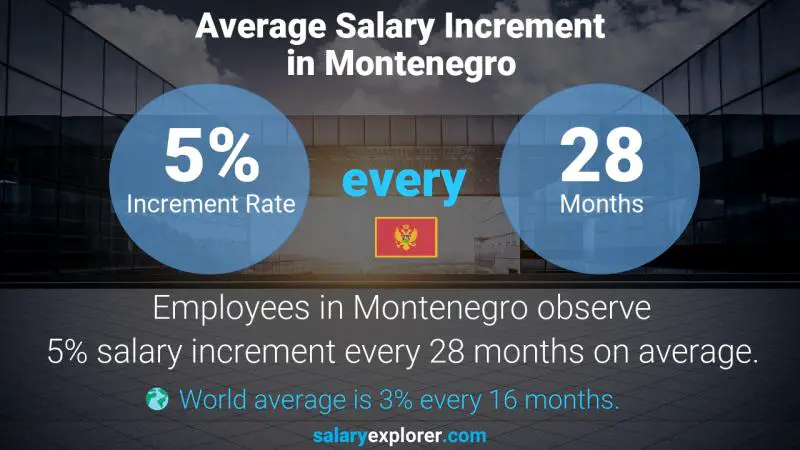 Annual Salary Increment Rate Montenegro Computer Scientist