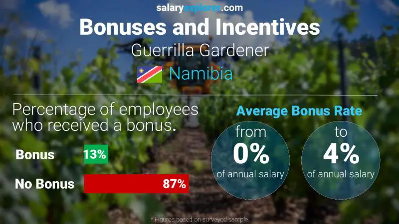 Annual Salary Bonus Rate Namibia Guerrilla Gardener