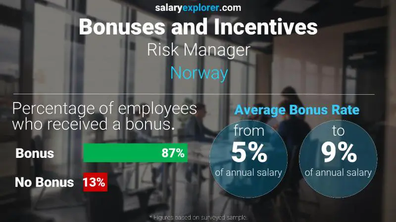 Annual Salary Bonus Rate Norway Risk Manager