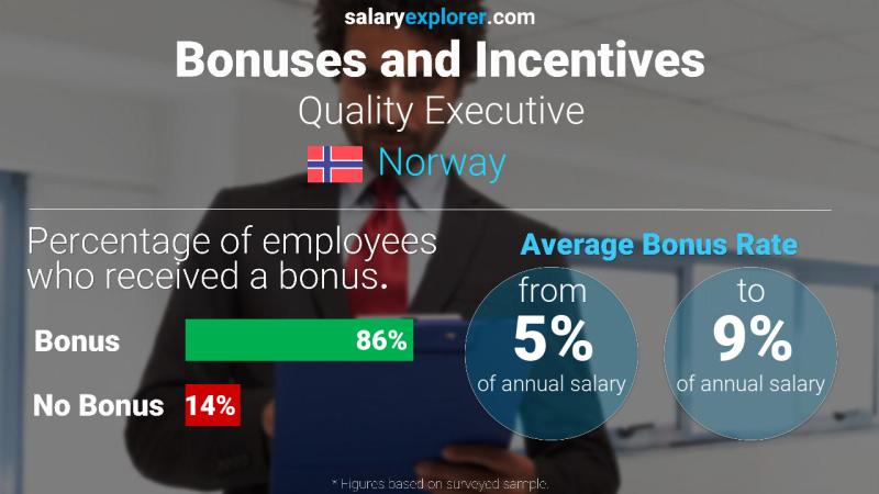 Annual Salary Bonus Rate Norway Quality Executive