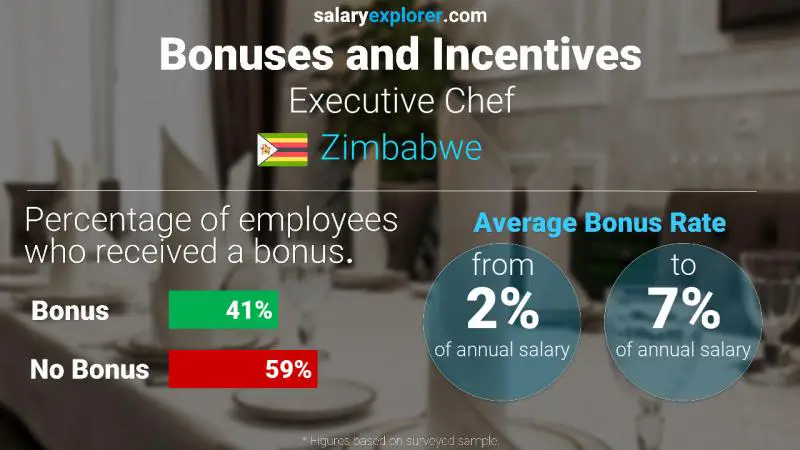 Annual Salary Bonus Rate Zimbabwe Executive Chef